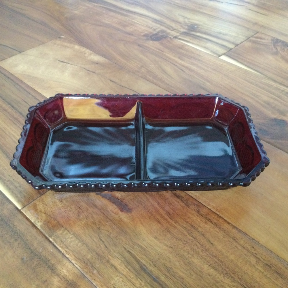 Vintage Avon Cape Cod Condiment Tray